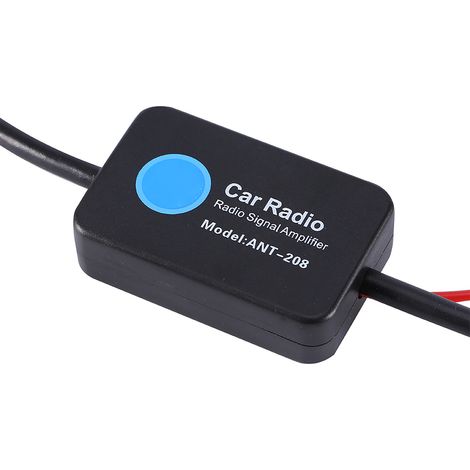 Amplificateur universel de réception de Signal d'antenne de Radio FM de voiture 12V (1/5)