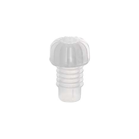 TAPPO LUNGO IN PLASTICA ALETTATO- - in conf. da pz.100 - 5 busta