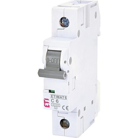 ETI DISJONCTEUR ETIMAT 6 1 PÔLE C6 002141512