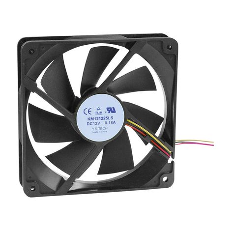 Ventilator ys-tech km121225ls 65,22 m³/h 120x120x25 mm