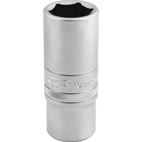 Draper DT-MM/MS 3/20, 3 cm Square Drive 6-Point Metric Deep Socket (19 mm), Blue (1/5)