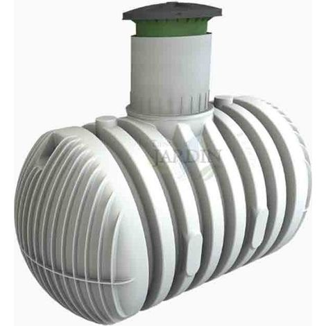 Réservoir enterré en polyéthylène alimentaire 16000 litres. Longueur 466 cm, largeur 250 cm, hauteur 350 cm