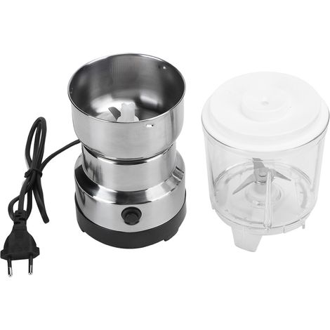 Eosnow Broyeur électrique domestique d'épices de grain de café de Machine de meulage d'acier inoxydable