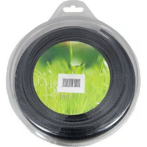 HILO NYLON PARA DESBROZADORA 43 Metros 3,3 mm CUADRADO  225251
