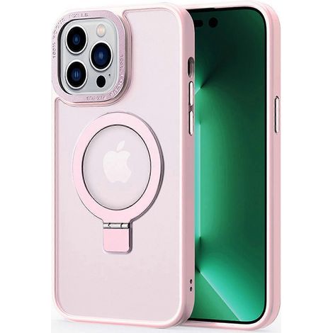 Magnetic for iPhone 15 Pro Max/ 15 Ultra Case, Compatible with Magsafe with Stand, Drop Protection Shockproof Slim Protective Phone Case (1/5)