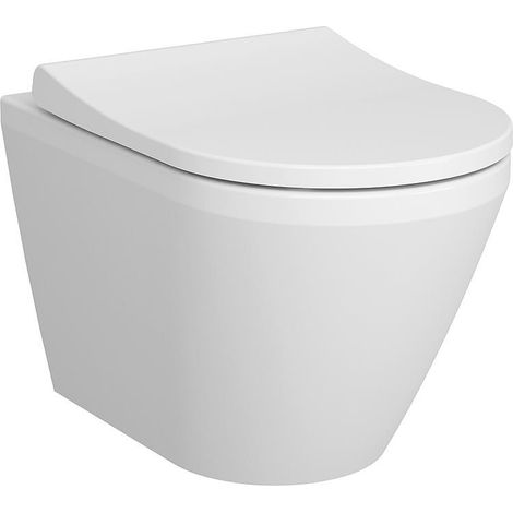 WC suspendu VitrA Integra blanc sans rebord lxhxp 355x350x540mm