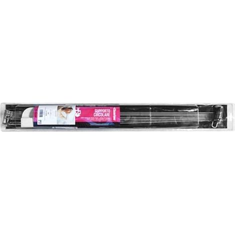 Dianhydro SUPPORTO CIRCOLARE PER TENDA DOCCIA - 180 °