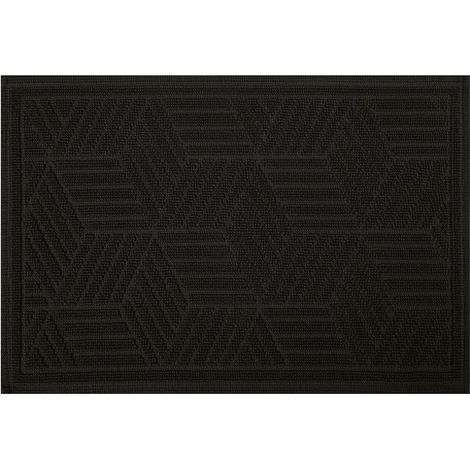 Tapis de bain Coton CUBO 50x80cm Noir Spirella