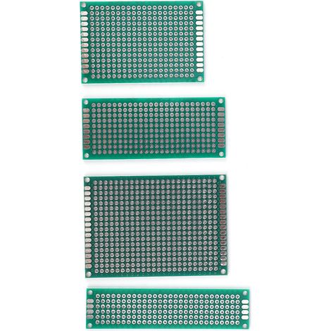 40-teiliges Set doppelseitig galvanisierter Leiterplatten mit 4 verschiedenen Multifunktions-Designs (1/5)