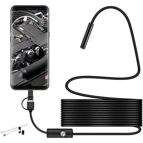 5m, 3 in 1 Type-C USB Inspection Camera, 6 Adjustable LED Lights, Inspection Camera (1/4)
