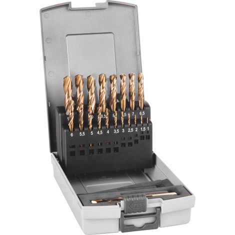 Alpen Spiralbohrer-Set DIN 1897 PZ, 1-10mm, 24-teilig, 90600024100 (1/2)