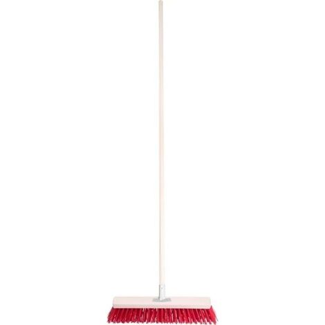 Scopa da strada Stabilus street broom pvc testa 60 cm manico 140 cm (1/2)