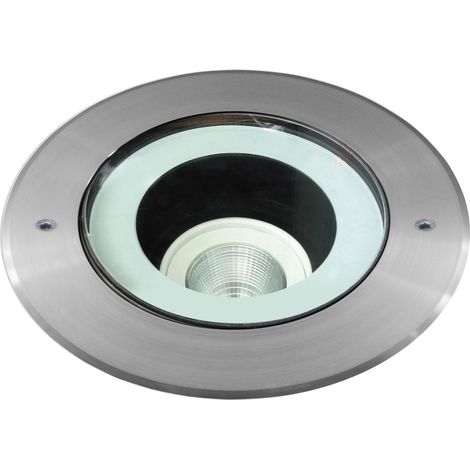 Foco empotrable de suelo orientable SOFIA LED COB 27 W 3190 lm 3000 K CRI85 IP67 25° Inox (1/3)