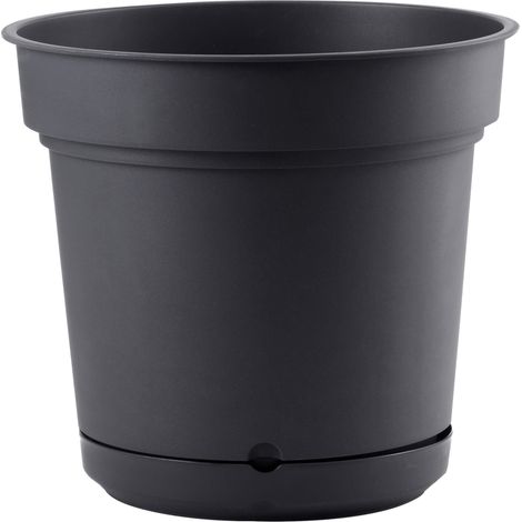 Vaso Ø32,6x29,5 cm in Polipropilene Hydral 33 Antracite (1/2)