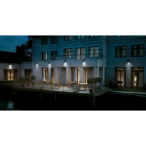 Esylux Interruptor Crepuscular blanco automático para iluminación