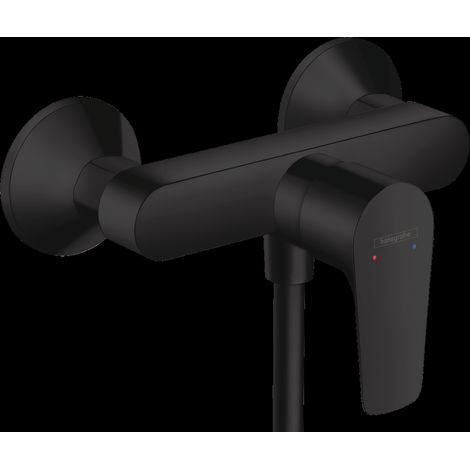 Hansgrohe Talis E Einhebel-Brausemischer Aufputz 22l/min, Mattschwarz