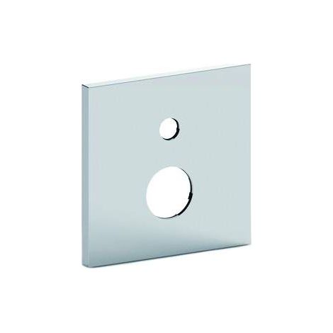 Rechteckige Platte in ABS 2 Löchern mit OR Paffoni ZPIA075CR  Chrom - In ABS