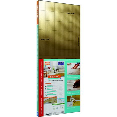 Selitac Trittschalldämmung Parkett- & Laminat 10 mm 6 m²