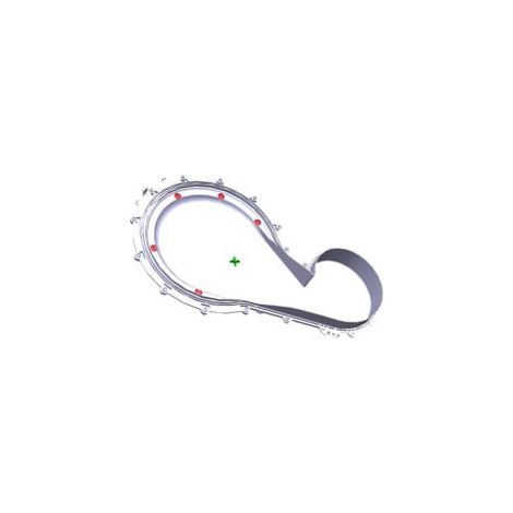 Couvercle panneau arriere cond pour seche-linge Electrolux 14004326003 (1/3)