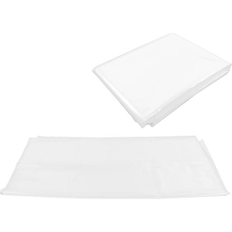 Film plastique PE transparent anti-poussière pour plantes de jardin, serre, accessoire agricole, 2 x 10 m / 6,6 x 32,8 pi (1/5)