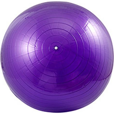 Ballon De Yoga - En Pvc Résistant À L'explosion - Pour Fitness Et Bureau À Domicile - Violet 85cm (1/5)