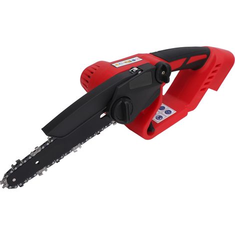 Mini tronçonneuse électrique sans fil 15 cm pour l'élagage, compatible avec les batteries lithium 48/11/18/20 20 V, moteur sans balais et verrouillage de sécurité. (1/5)