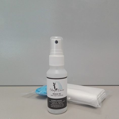 Rock k1 prodotto prevenzione calcare impurità per piatto doccia