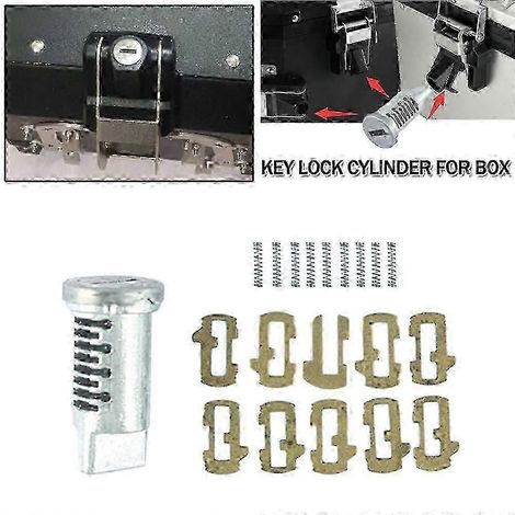 Bouchon de barillet de serrure pour coffre en aluminium pour R1200GS LC R1250GS Adventure F750 F850 GS (1/4)