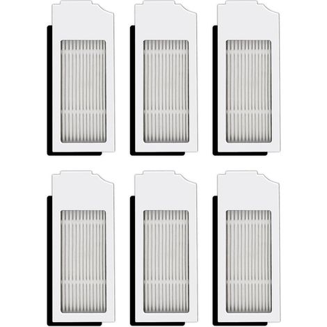 6 pièces de filtres compatibles avec Ecovacs N20 PRO/family - Filtres pour aspirateur (1/5)