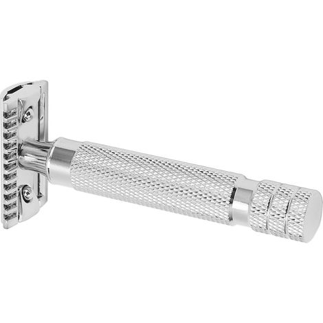 Rasoirs Vintage Haute Sécurité Manche Ergonomique Antirouille Rasoir Manuel Classique pour Hommes Maison Salon de Coiffure Cadeau de Voyage 4 (1/5)
