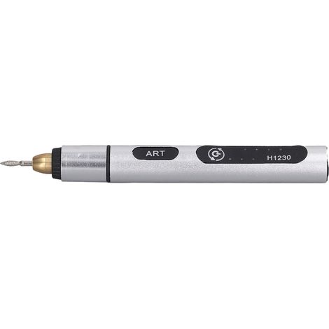 Mini meuleuse stylo rechargeable, rotation horaire/antihoraire, 3 vitesses, outil de meulage rotatif électrique avec batterie intégrée (1/5)