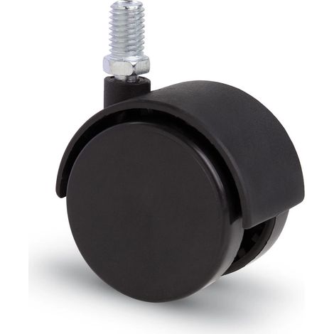 Roulette de meuble - MESO - Nylon double dur - Tige M8