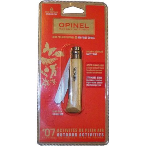 Opinel Blister N°7 Bout Rond - Opinel