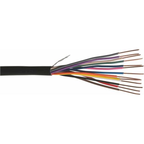 Touret câble 2 conducteurs pour télécommande d'électrovannes très basse tension - 75m (1/2)