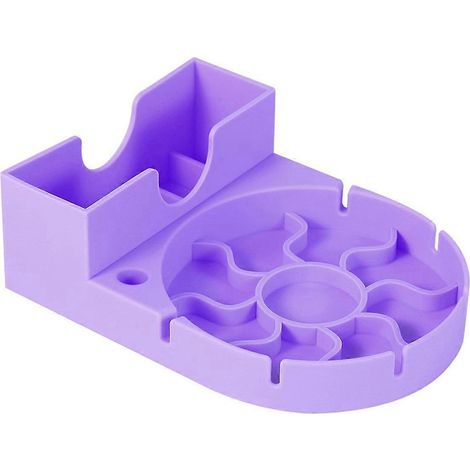 pour , Porte-bouteille en silicone, violet-- (1/5)