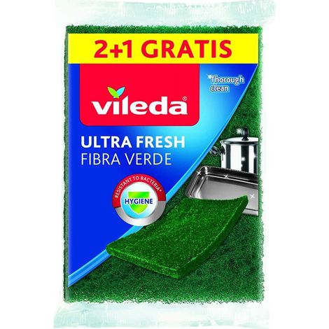 Ultrafresh 2+1 Vileda fibra verde (1/3)