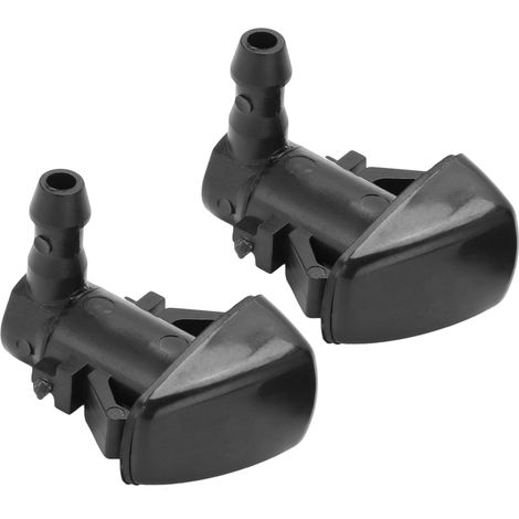 Lot de 2 buses de lave-glace 986303X900 en ABS noir, compatibles avec Kia Rio 2011-2016 (1/5)
