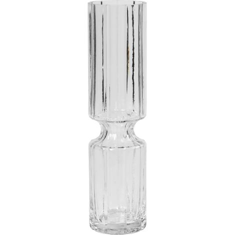 Vase en Verre Transparent 8 x 8 x 31,7 cm (1/2)