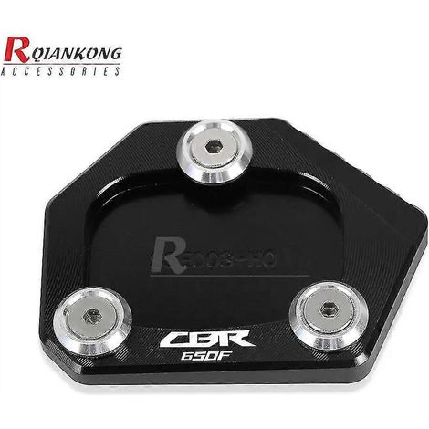 Motorrad für Honda CBR250R CBR250F CBR300R CBR500R CBR600F CBR600RR CBR650F CBR650R CNC Seitenständer vergrößert Seitenständer-Fußplatte--CBR650F Logo14