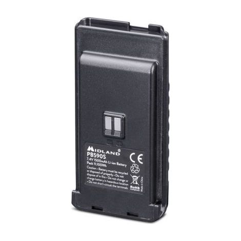 Midland pacco batteria Radio CT590S 7,4V 1500mAh - PB590S