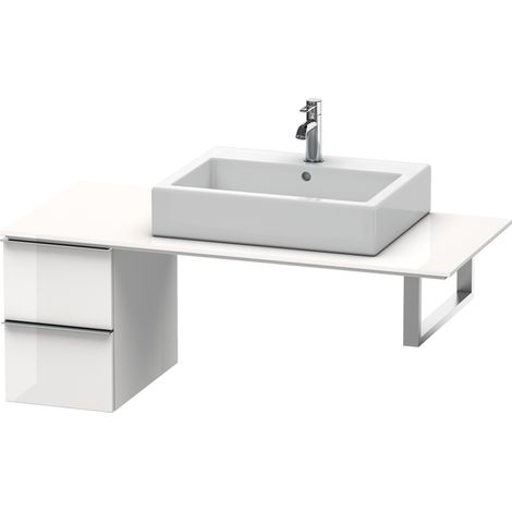 Duravit Happy D.2 Base armadio per console Happy D.2 6840, 300 mm, 2 cassettiera, Colore (anteriore/corpo): quercia cashmere impiallacciato in vero legno - H2684001111 (1/2)