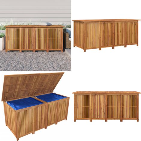 Gartenbox 175x80x75 cm Massivholz Akazie - Gartenbox -  Gartenboxen - Home & Living (1/5)