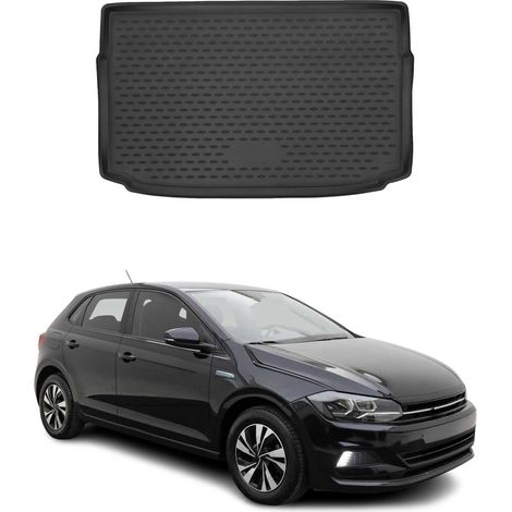 OMAC Tapis de Coffre pour VW Polo 2018-2021 sur Mesure en Caoutchouc (1/5)