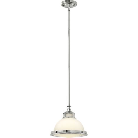 Elstead Amelia - Mini sospensione a soffitto a 1 luce Cromo, E27 (1/3)