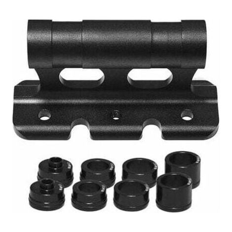 Accessoires pour remorque,support de fourche de vélo à travers le support d'essieu (1/4)