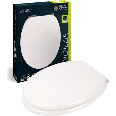 Sedile Wc Venezia Bianca Con Ssk (1/4)