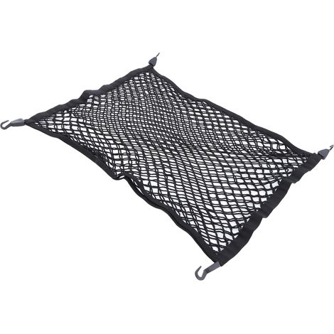 Elastisches Nylon-Kofferraumnetz mit 4 Haken, Ersatz für Tesla Model X 2015-2023, praktisches Aufbewahrungszubehör. (1/5)