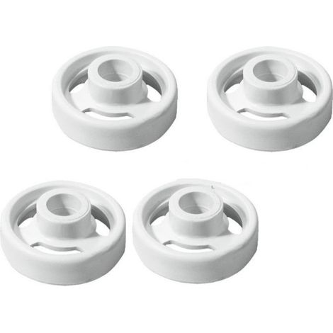 ARISTON INDESIT 056347 4 RUOTE ADATTE CESTO INFERIORE LAVASTOVIGLIE OM FL 12
