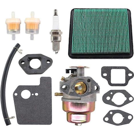 Carburateur HURI 8 pièces pour tondeuse Husqvarna - Pièce de rechange de haute qualité pour tondeuse à gazon (1/5)