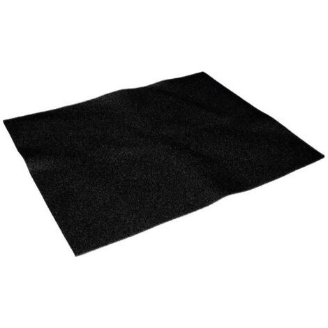 Filtre à charbon actif universel pour hotte de cuisine - 500 X 400 X 3mm,noir (1/3)